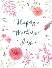 Load image into Gallery viewer, Mother&#39;s Day Flower Card

