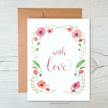 Load image into Gallery viewer, Poppy Love Card

